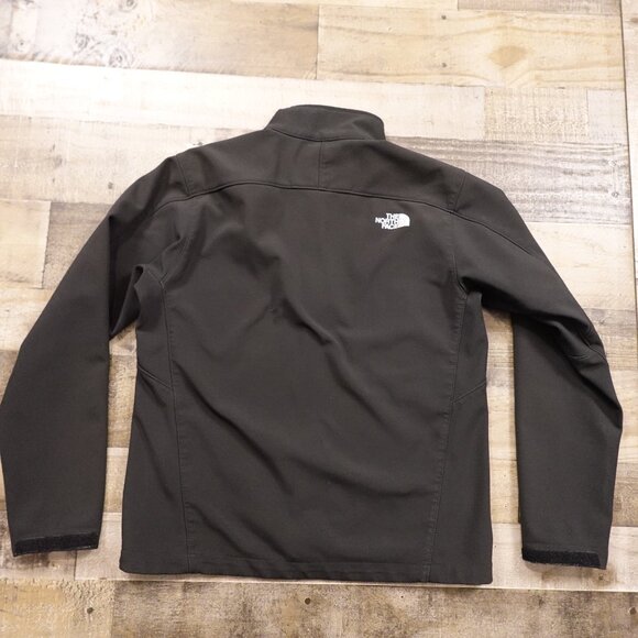 The North Face Apex Softshell Jacket Men’s Medium Black Windproof Outdoor - Picture 9 of 14